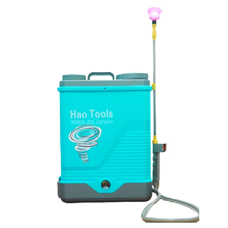 HAOTOOLS Backpack Stirring Electric Spray Lithium Battery High Voltage Spray Gardening Tools Fertilizing and Weeding