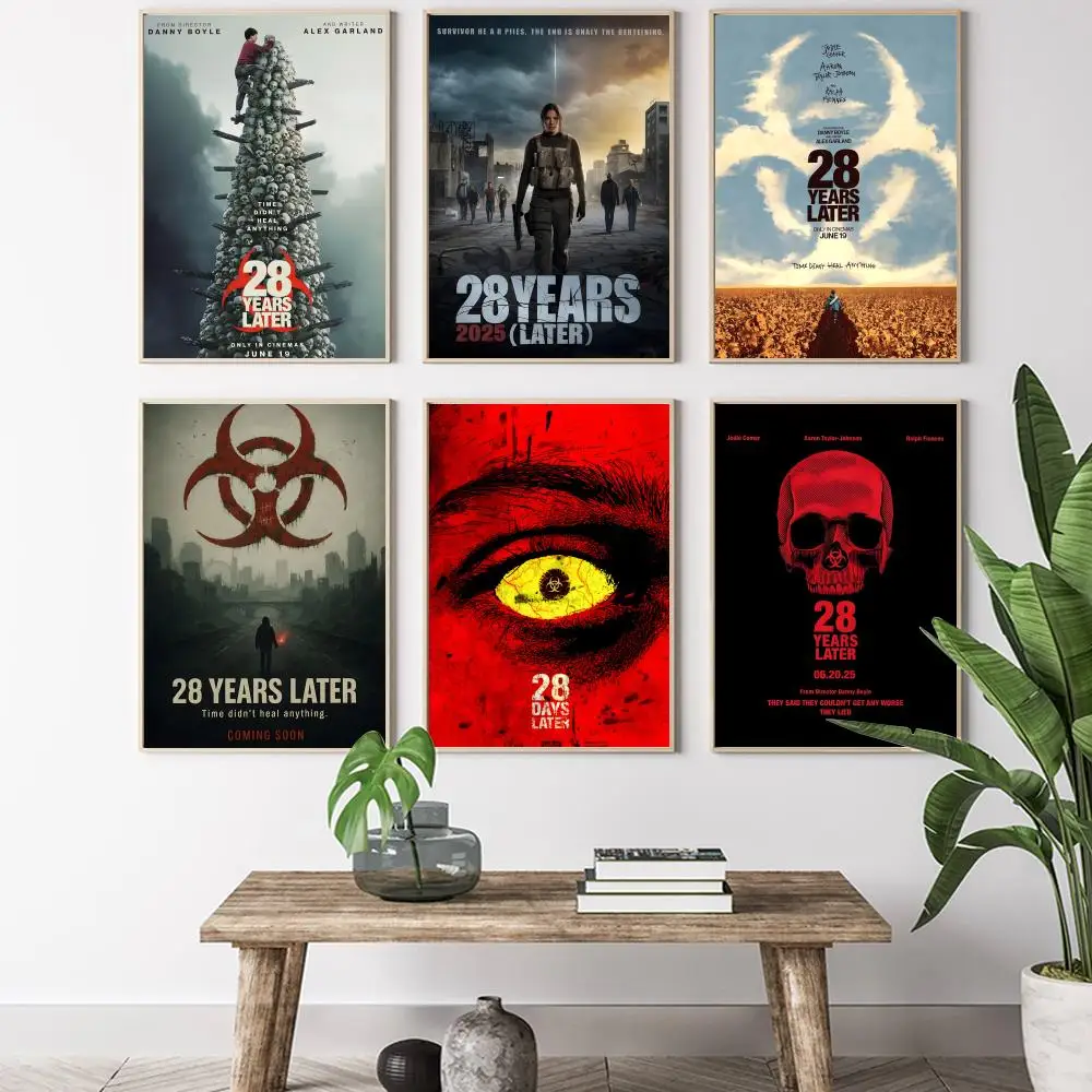 Movie 28 Years L-Later Poster HD art sticky wall waterproof home living room bedroom bar aesthetic decoration