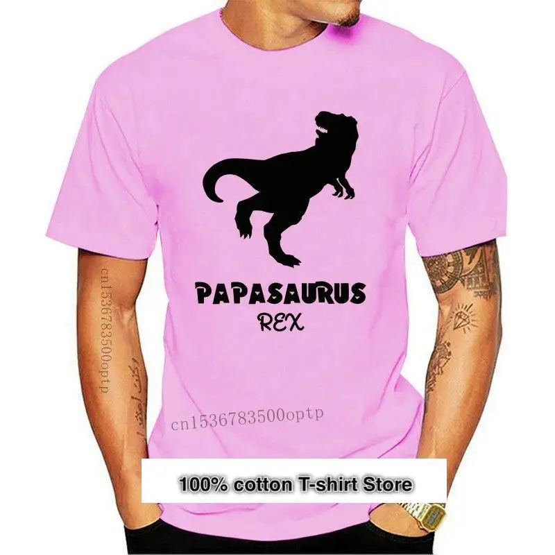 Camisetas a juego de Papasaurus rex y Babysaurus, padre, hijo, hija, Dino, familia, nuevas