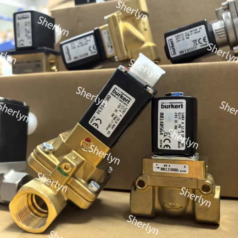 00221886 Burkert Solenoid Valve 6281 G1 FKM Sealed Brass Valve Body 00221887 00221888