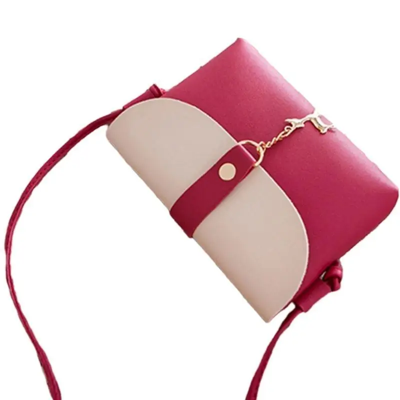 

D46D Fashionable Small Shoulder Bag for Girls Versatile and PU Crossbody Bags for Travel Enthusiasts and Sports Lovers
