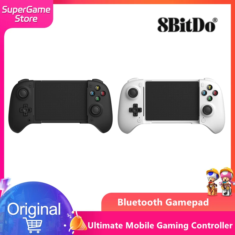 

8BitDo Ultimate Mobile Gaming Controller Bluetooth Gamepad Fits mobile devices ranging from100mm to 170mm in length Android 9.0