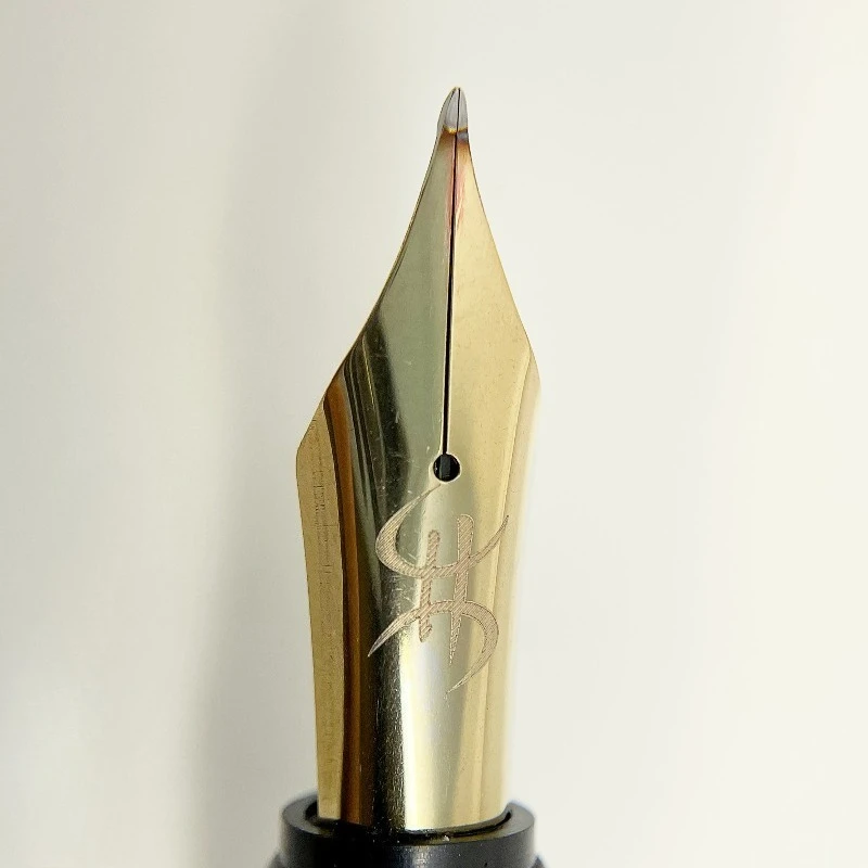 New Product Raw Lacquer Fountain Pen Long Knife Research 0.5F Blade Tip for Writing English BALAOYE Pen Lacquer Practice Ink Pen