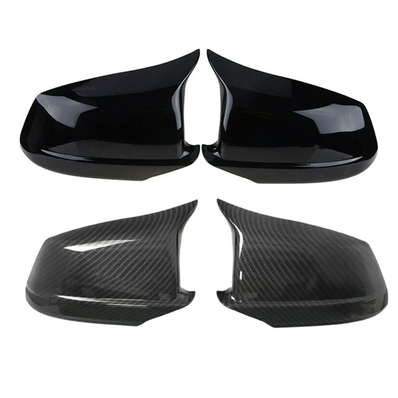 For BMW 5 Series F10 F11 2010-2013 Rearview Side Mirror Cover Wing Cap Exterior Door Rear View Trim