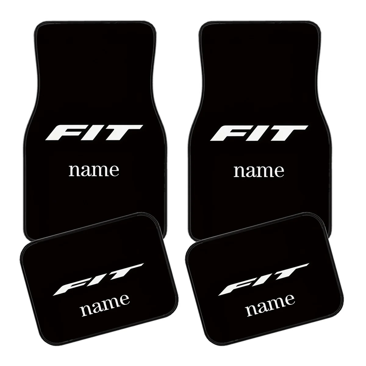 4pcs, Car Floor Mats Have An Exquisite Appearance With Stylish And Creative Striped Iconic Car Floor Mat Themes, Perfectly Desig