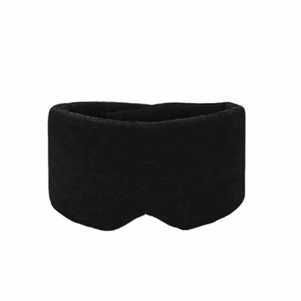 

Cotton Material Sleep Eye Mask Full Cover Design Comfortable Eye Patch Soft Texture Lightweight Eye Shade Blindfold Sleep Aid