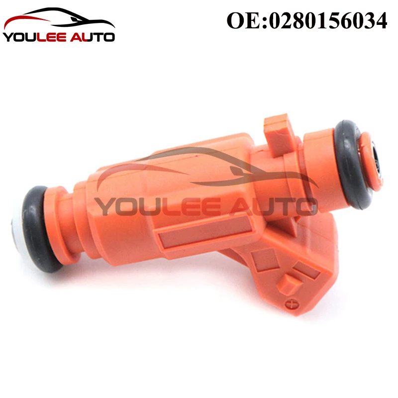 OEM 0280156034 Fuel Injector Nozzle For Citroen C2 C3 Xsara Berlingo Peugeot 206 307 1007 Partner 1.6 16V 2000-2014 Auto Parts