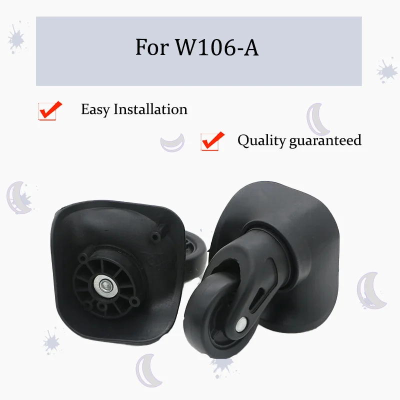 

For W106-A【Travel Essentials】Luggage Wheel Replacement - Quiet Smooth Rolling Wear-Resistant Non-Slip Suitcase Wheels