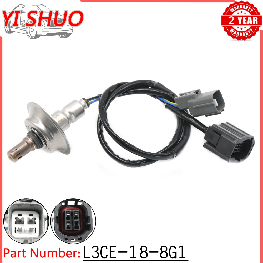 Car Front Upstream Air Fuel Ratio Lambda O2 Oxygen Sensor L3CE-18-8G1 for Mazda 3 Turbo 2.3L L4 2010-2013 L3CE188G1 234-5042