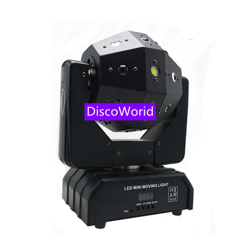 Professional DJ Disco Ball Light LED Beam Laser Strobe 3in1 Moving Head 360 ° Illumination for DMXparty Performance Stage Light