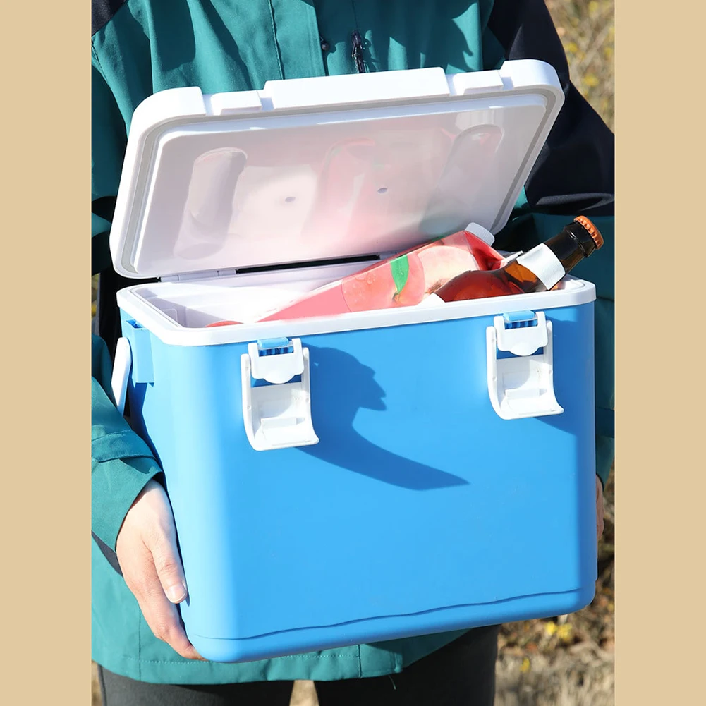 Camping Picnic Approx.32*23*27.5cm Insulated Cooler Box Insulated Storage Box Insulated Cooler Box 10L Ice Chest
