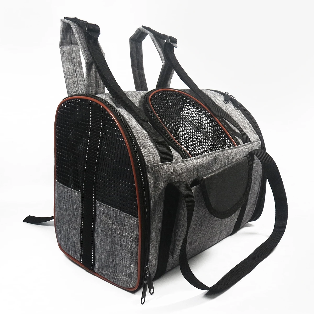 

Carrier Bag Breathable Mesh Design for Dog Cat Travel Outdoor Activities Portable Pet Backpacks Stylish Pet Supplies
