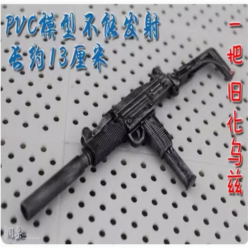 

1/6 Scale Soldier Scene Accessories 13CM Weapon Submachine Gun Plastics Model Toy Fit 12'' Action Figure Body In Stock