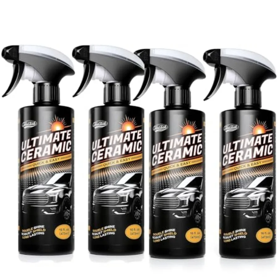 

Real Ceramic Coating for Cars Polish Unmatched Shine Car Wax Coating Spray No Pungent Smell Quick Detailer Spray Wax Lasts 50+