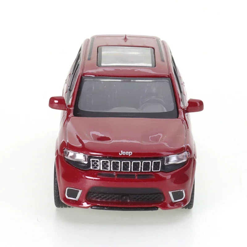 JKM1/64 Jeep Cherokee Racecourse Eagle Mud Plate Diecasting Alloy Car Kids Toys Motor Vehicle Diecast Metal Model