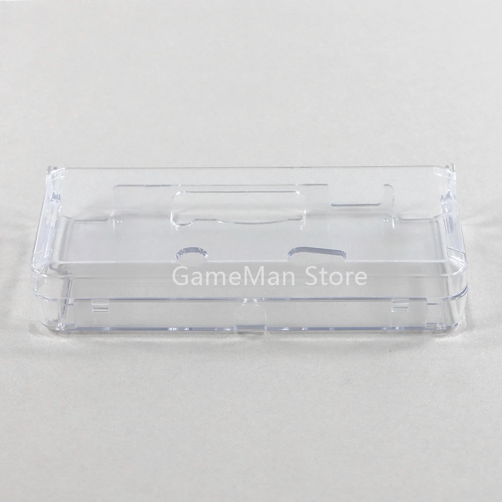 5 uds reemplazo de plástico transparente cristal transparente carcasa protectora dura funda de piel para Nintendo 3DS