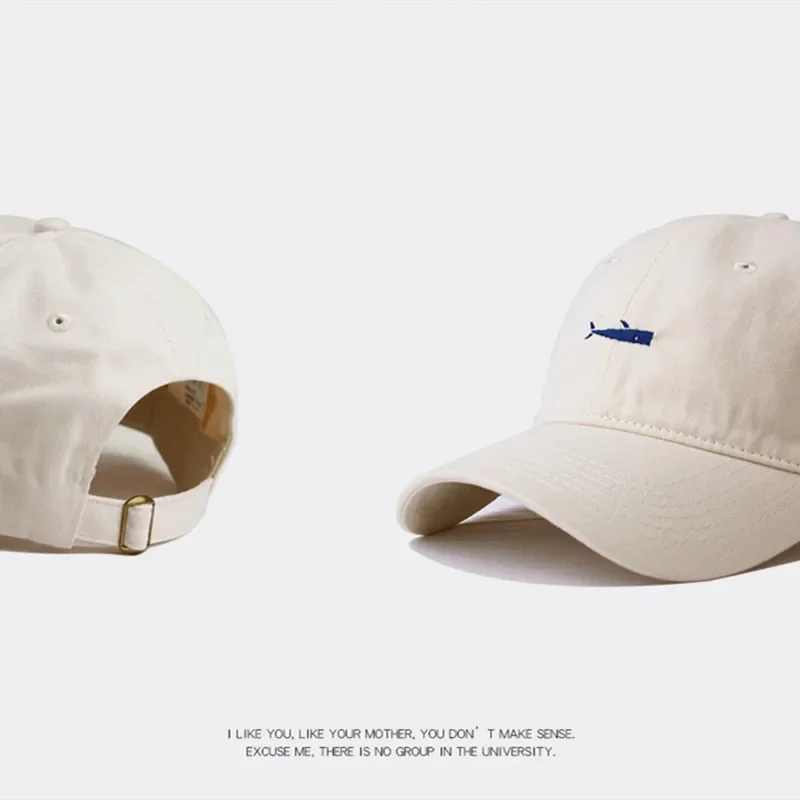 Casquettes de Baseball Brodées pour Homme et Femme, Chapeau de Soleil Respirant et Ajustable, Style Coréen Simple, Hip Hop, Nouvelle Collection Été