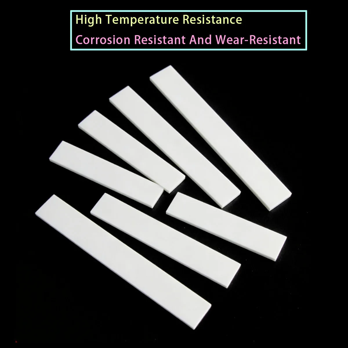 High Temp Insulated Alumina Ceramic Strips Multiple Sizes 50×100×1 19×148 20×100