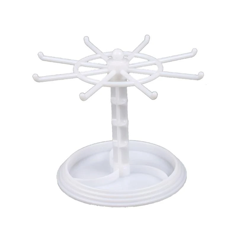 

Rotary Jewelry Stand Rack Earrings Necklace Ring Display Holder