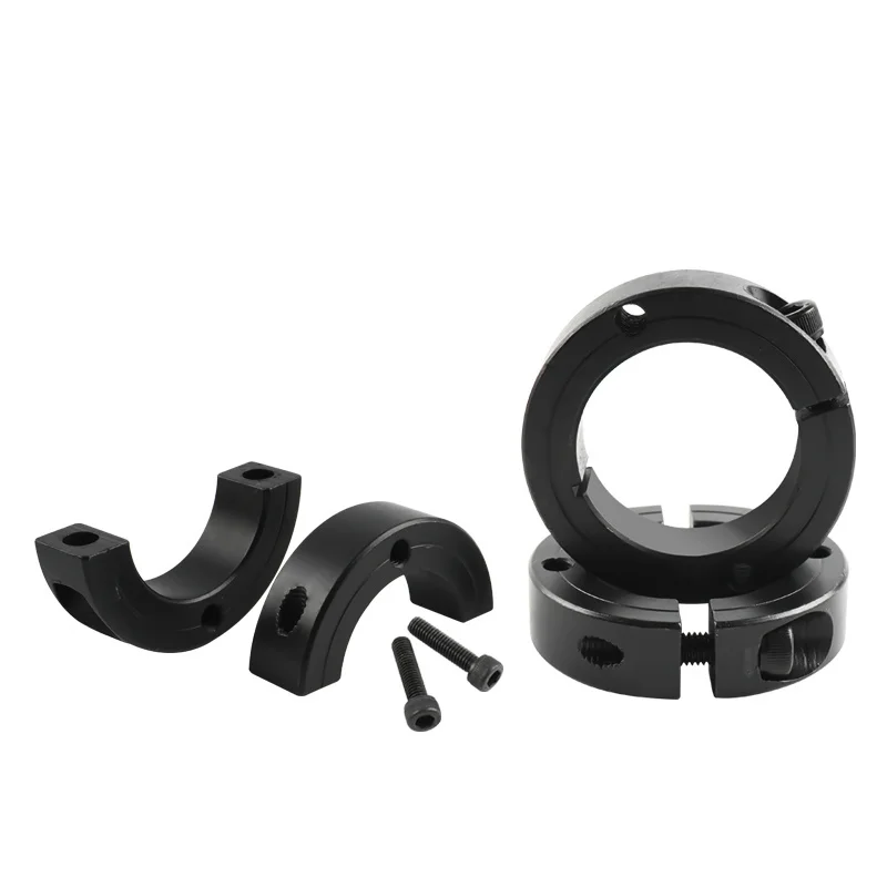 1Pc Separated Double Threaded Hole Retaining Clamping Clamp Bearing Limit Ring Collar Instead Of Misimi Inner diameter 10 - 90mm