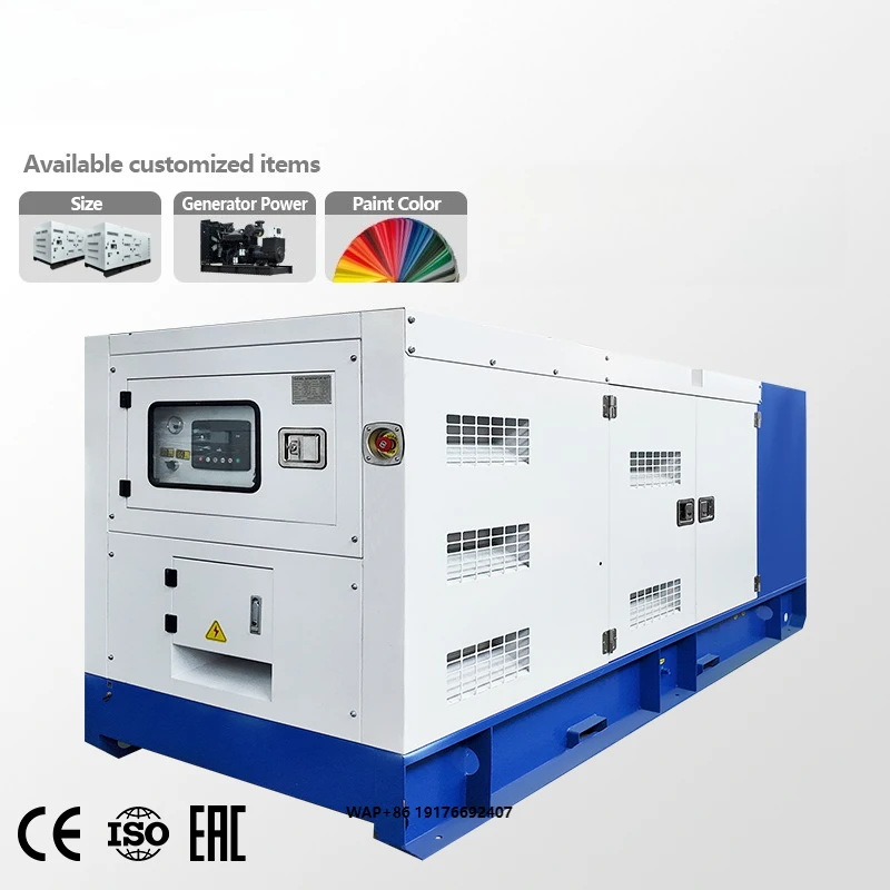 50/60Hz 'Diesel Soundproof Generators 100Kw 150Kw 200Kw 300Kw Generator With  ATS Remote Start