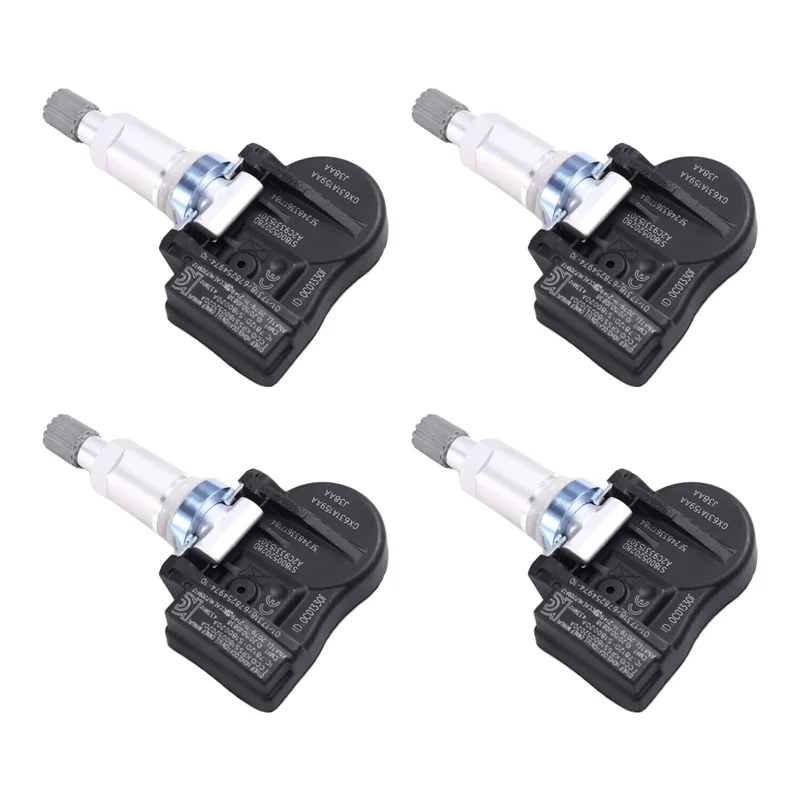 لاند روفر رينج روفر جاكوار F-PACE متوافق 4 قطعة 433 ميجا هرتز TPMS مستشعر ضغط الإطارات GX63-1A159-AA C2D47173