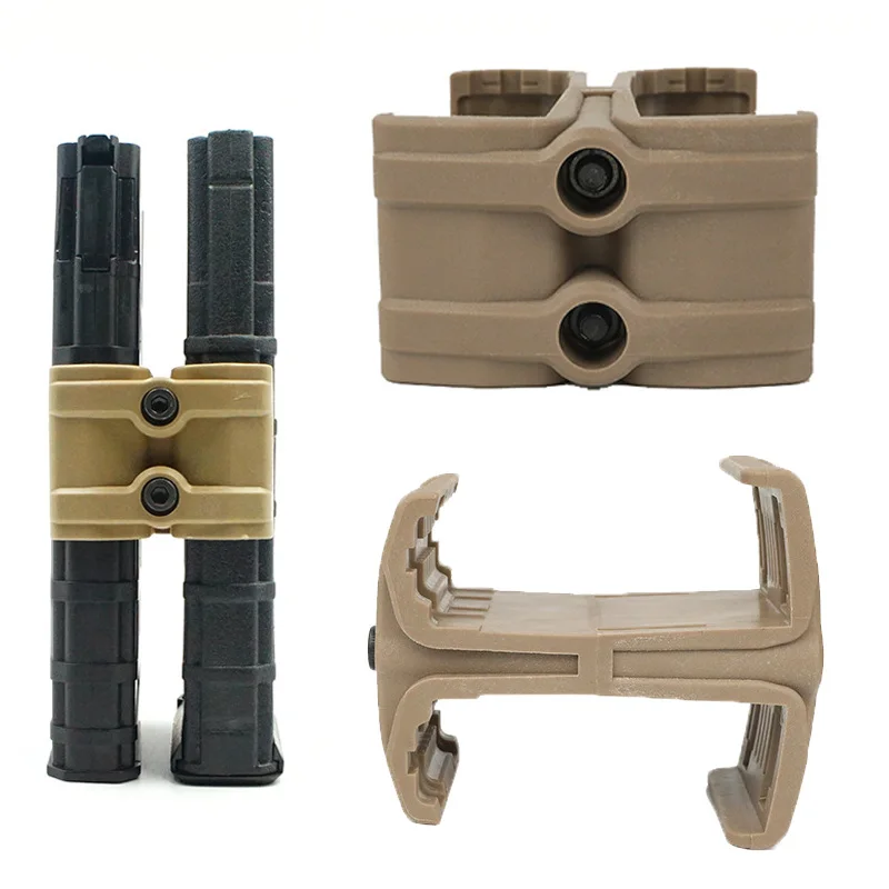 Magazine Fast Connector for AK M4 PMAG 5.56 Mag Parallel Coupler Nylon Rifle Gun Airsoft Cartridges Clip Paintaball Accessories