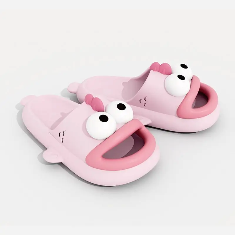 2024 nuove pantofole Hangyodon primaverili ed estive Cartoon Cute Men and Women Home antiscivolo Eva suola spessa pantofole stile coppia