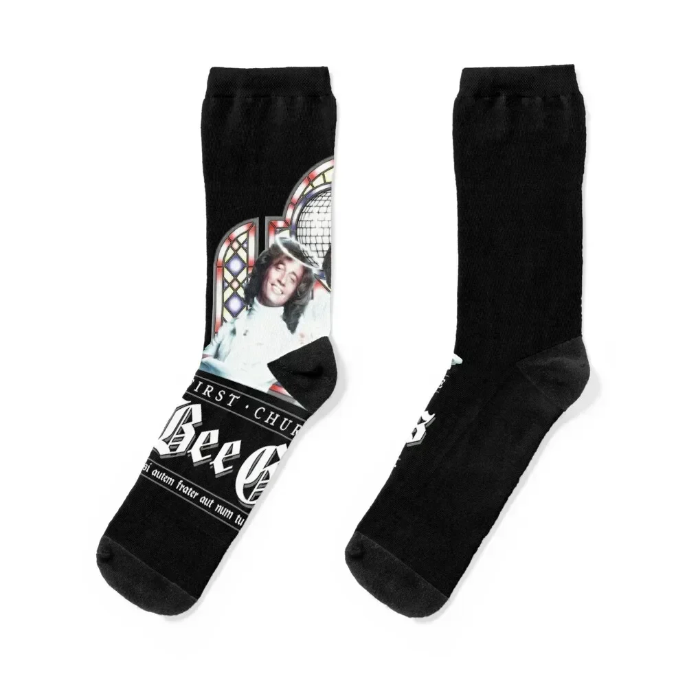 First Church Of The Bee Geezus Socks Soccer Running compression Men's Socks Women's