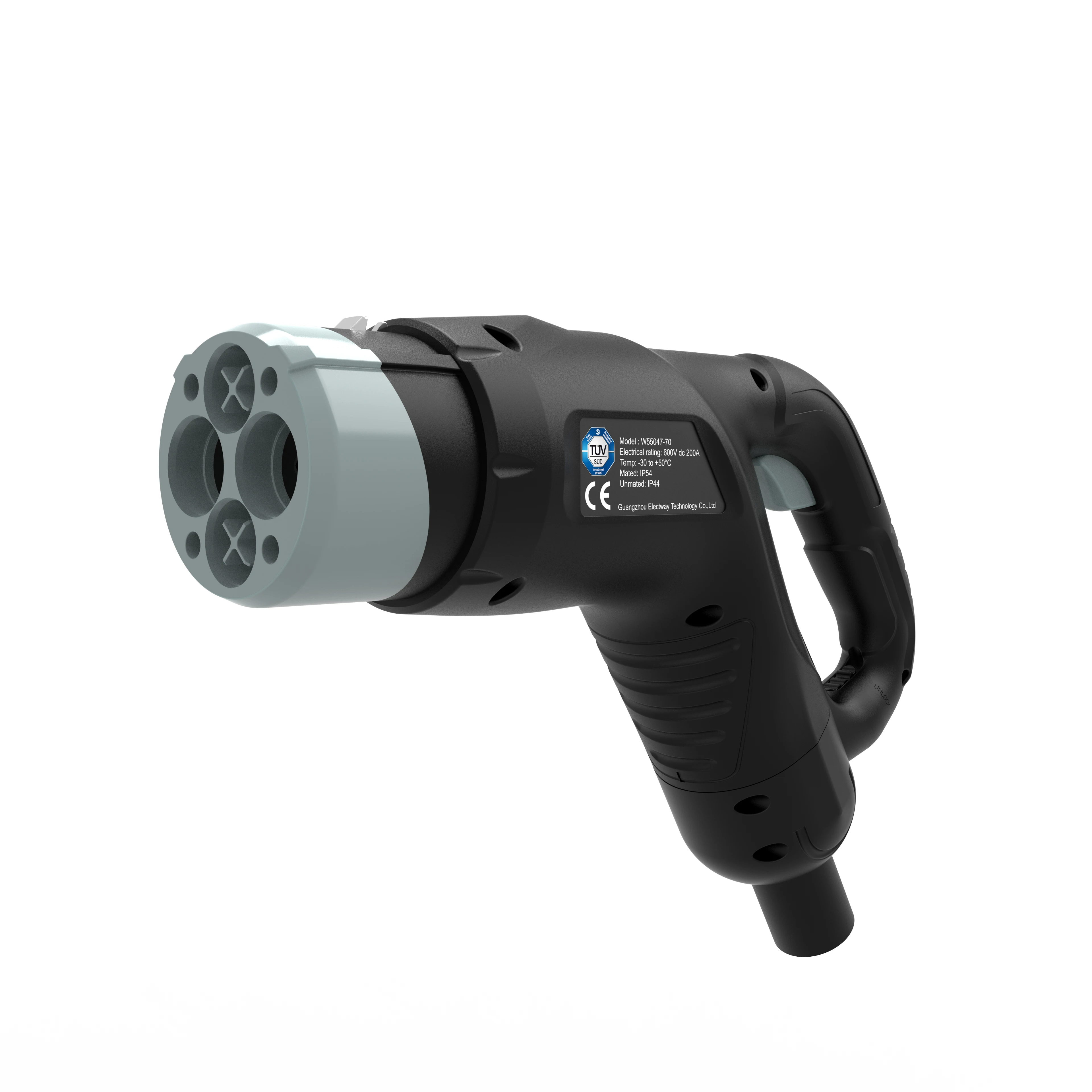 

Зарядный разъем Electway CHAdeMO DC с кабелем 5 м для электромобилей