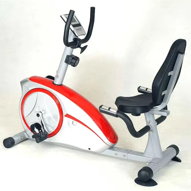 

Home Body Building Magnetic Resistance Exercise Recumbent Spinning Stationary Bike Cycle