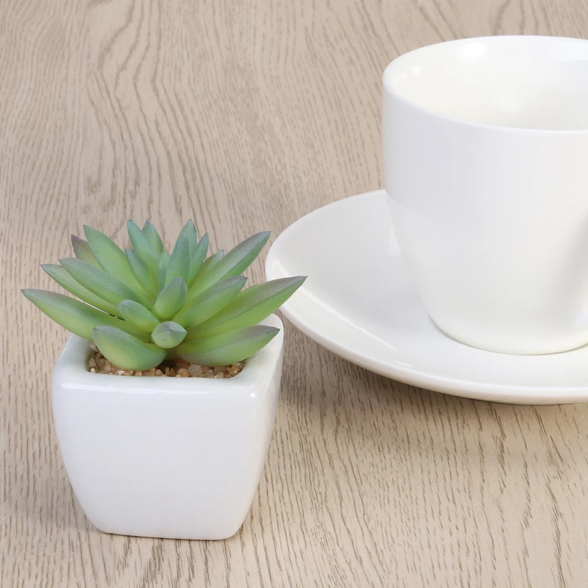 

Artificial Succulent Plants Mini Potted Green Fake Indoor Plants For Home Balcony Garden Office Kids Learning Photography