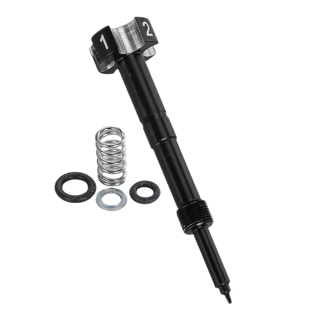 Black Motorcycle Easy Adjustable Carburetor Mixture Screw Air Fuel Aluminum fit for Keihin FCR FCR-MX