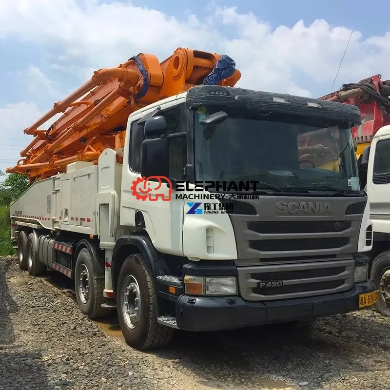 Energy Saving Concrete Pump Truck Heavy‑Duty Construction Machinery for Site Concrete Pouring Transfer Engineering Operations