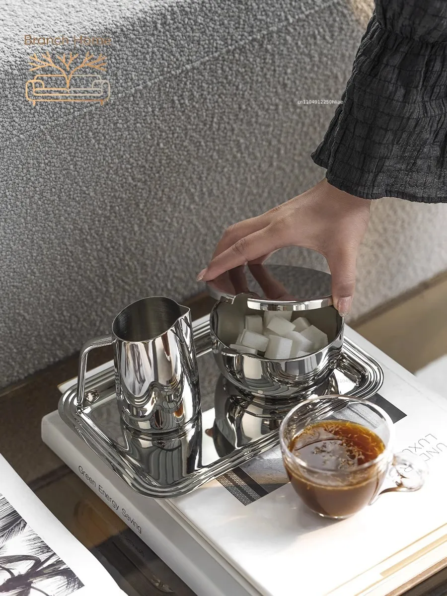 italian-light-luxury-style-coffee-utensils-latte-latte-art-cup-modern-simplicity-stainless-steel-material-cup-tray-sugar-jar-set