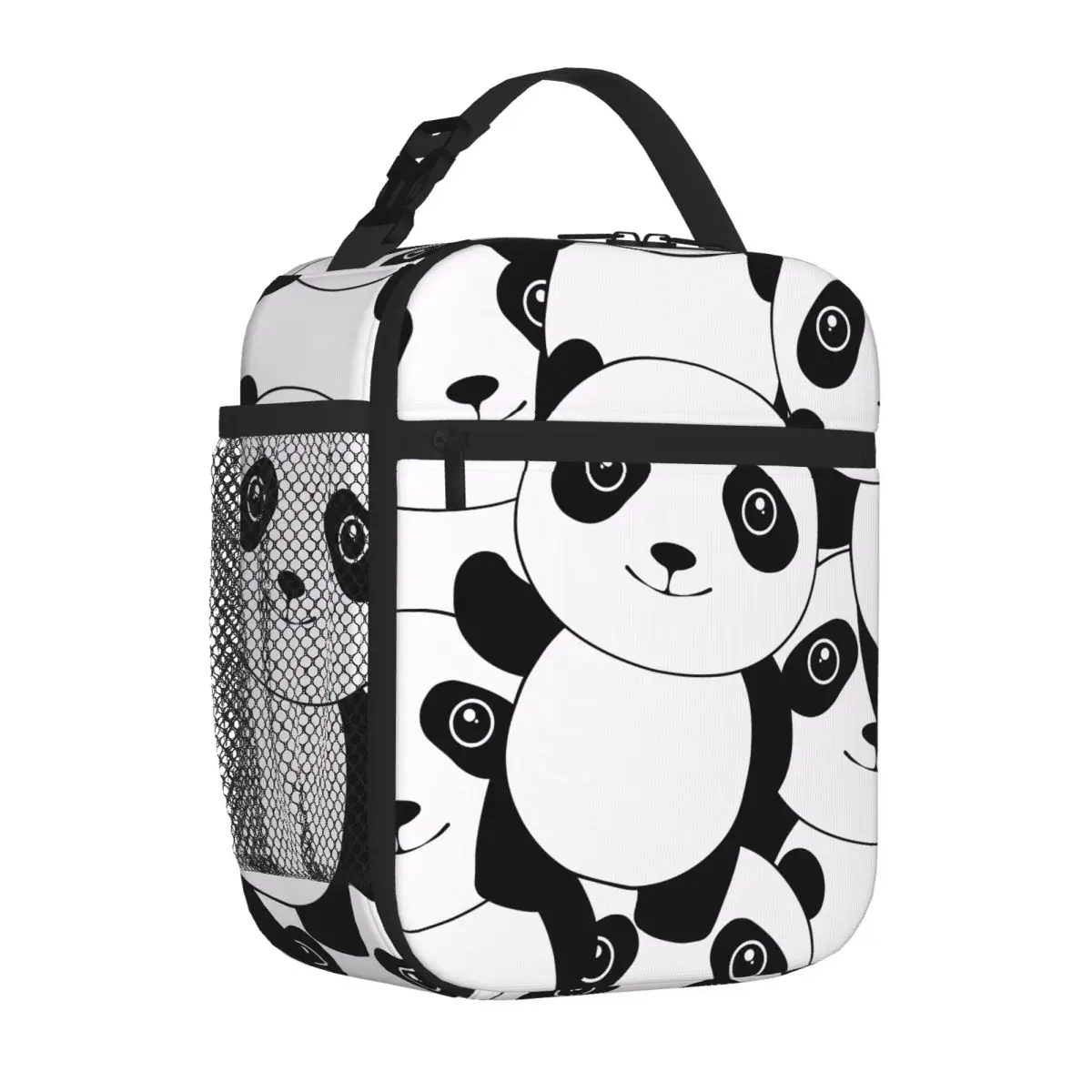 Bestselling Panda Quilted Student Lunch Bag Back To School Nylon Lunch Bag
