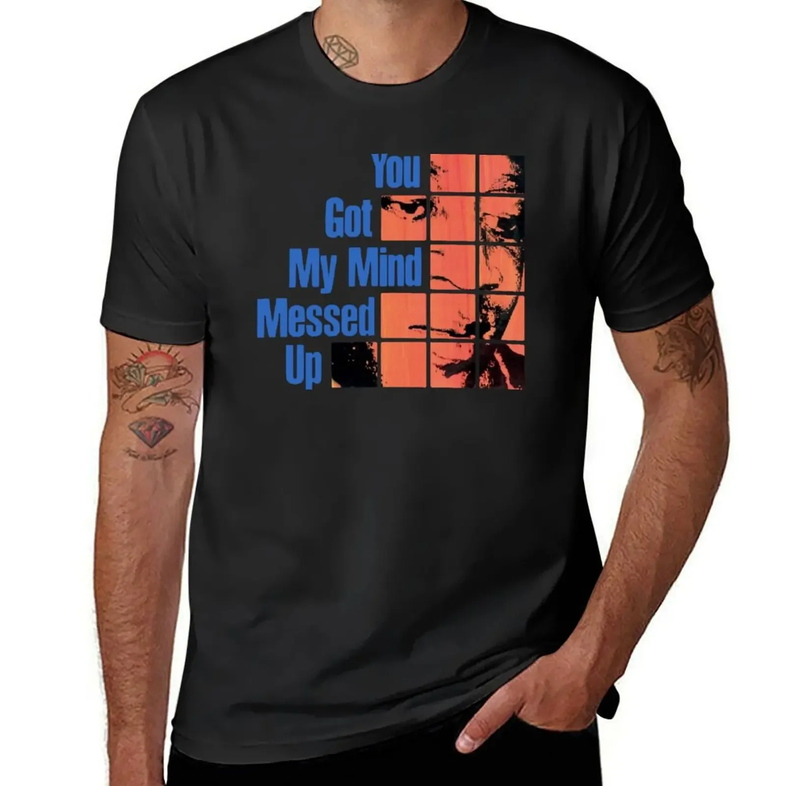 James Carr - You Got My Mind Messed Up T-Shirt blacks oversized graphic tee Aesthetic clothing workout shirts for men