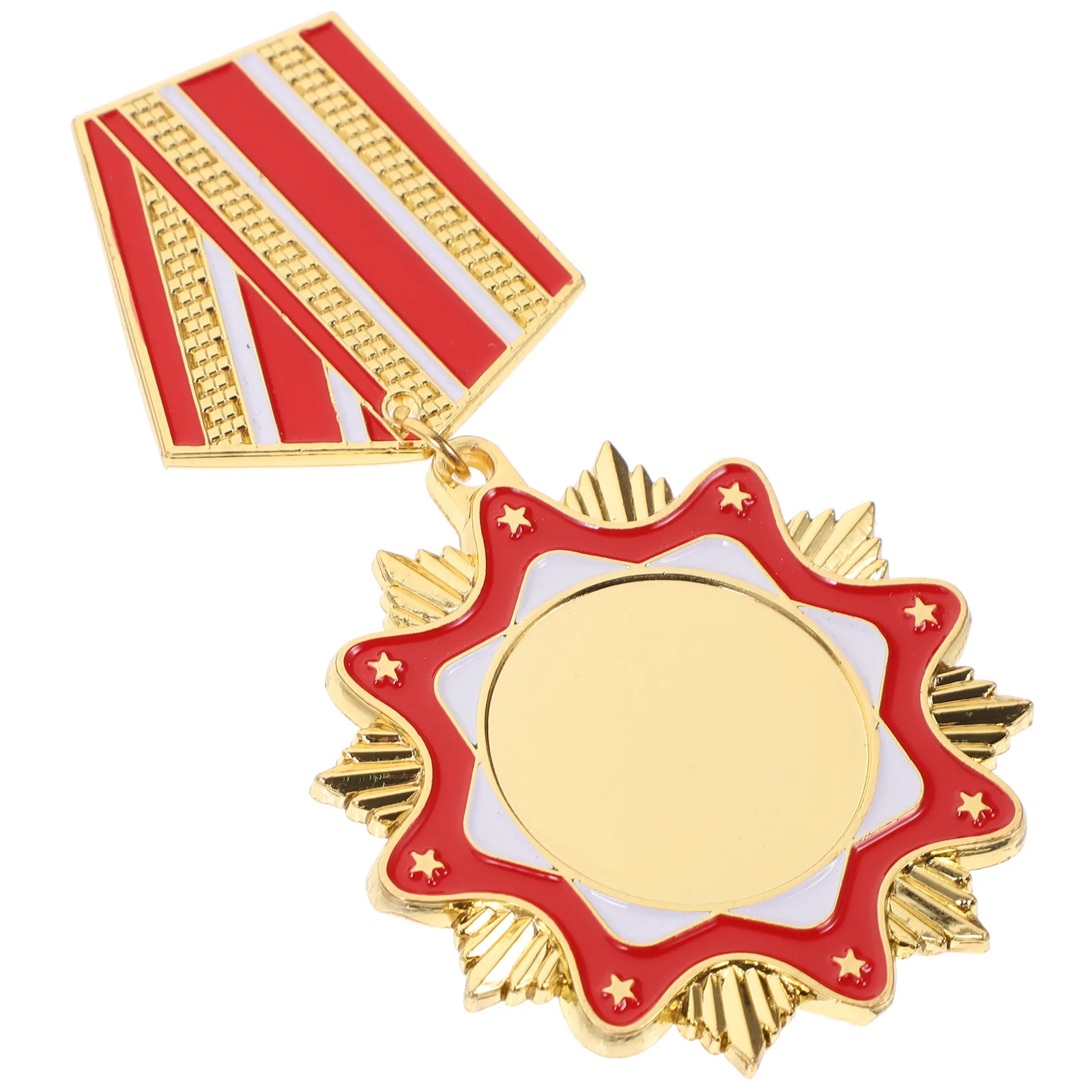 

Kids Award Medal Metal Ribbon Brooch Party Favors Game Prizes Costume Stage Show Halloween Christmas Accessories