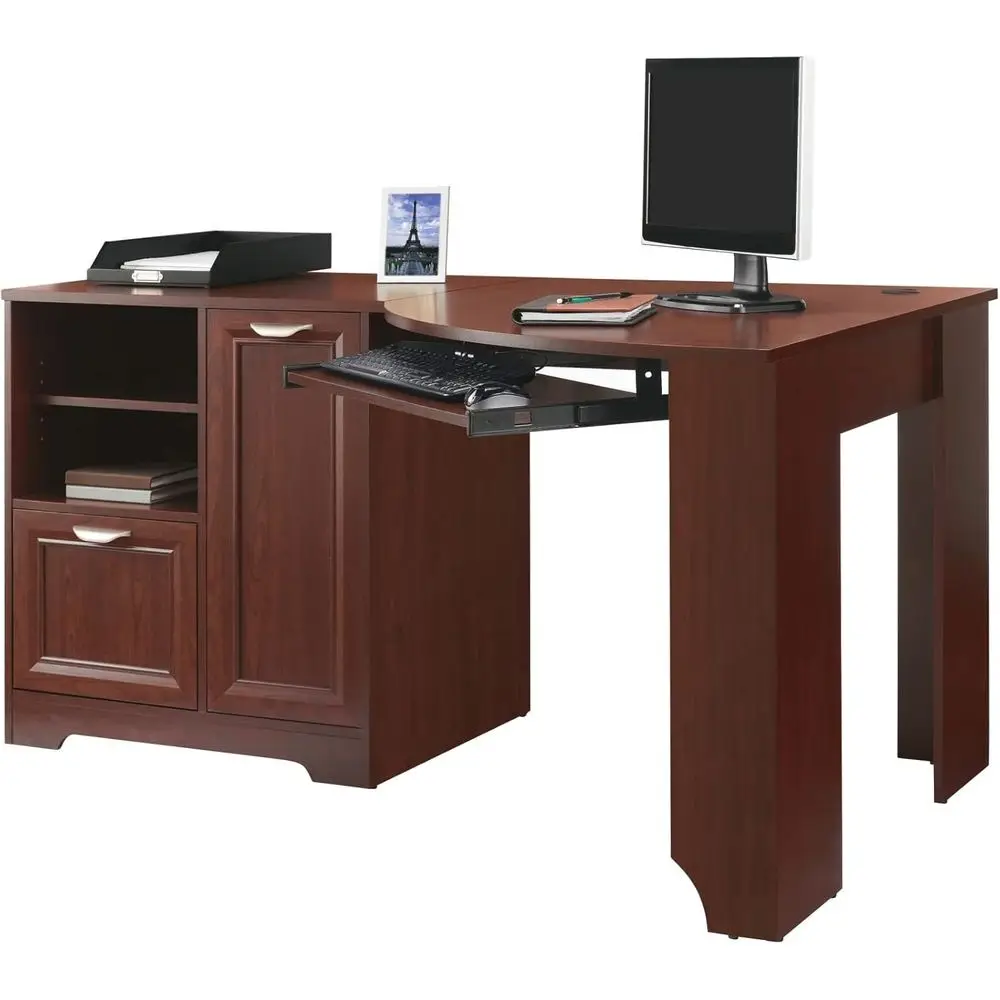

60W Classic Cherry Realspace Magellan Computer Desk