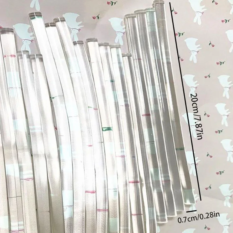 10Pcs/Set Transpare…