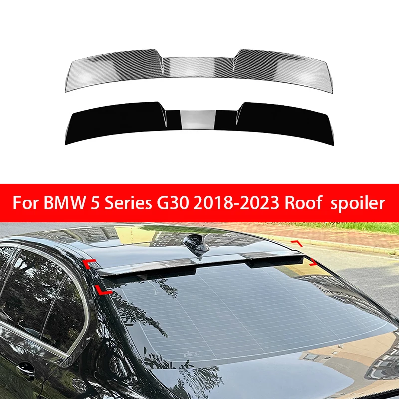 

For BMW 2018-2023 G30 M5 F90 520i 530i 540i M550i ABS Car Tail Wing Decoration Rear Roof Spoiler Body Kit Tuning Accessories