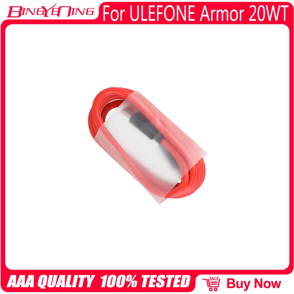 New USB Power Adapter Charger EU Plug Travel Type-C Cable Data Line Charging Cable For Ulefone Armor 20WT Armor 21 22 Pad 2 - náhled 2