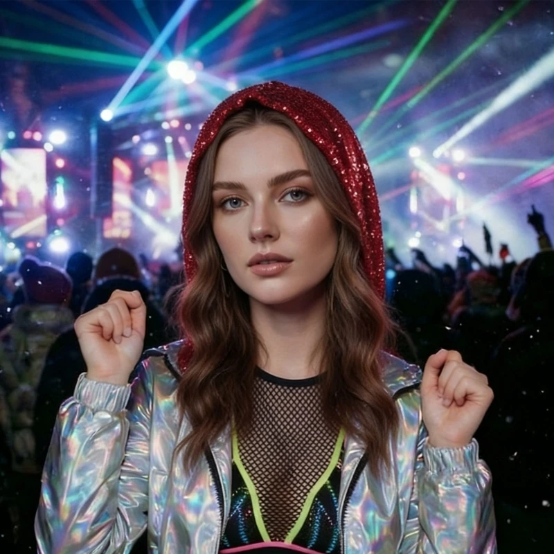 

2026 New Multifunctional Sequins Scarf Head Cover Hijab for Women Comfortable Wear Party