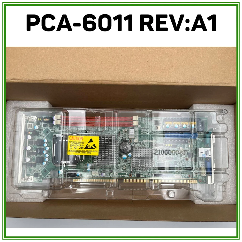 

New Industrial Control Motherboard For Advantech PCA-6011 REV:A1 PCA-6011VG