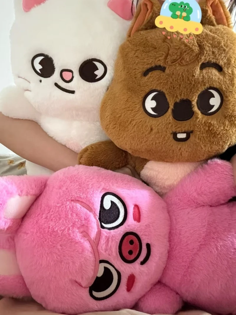 SKZOO K-pop Peluche de 49 centímetros, muñeco de peluche de dibujos animados, muñeco grande, figura de ídolo, compañero de sueño, artículo de exhibición periférico de ídolo 2026