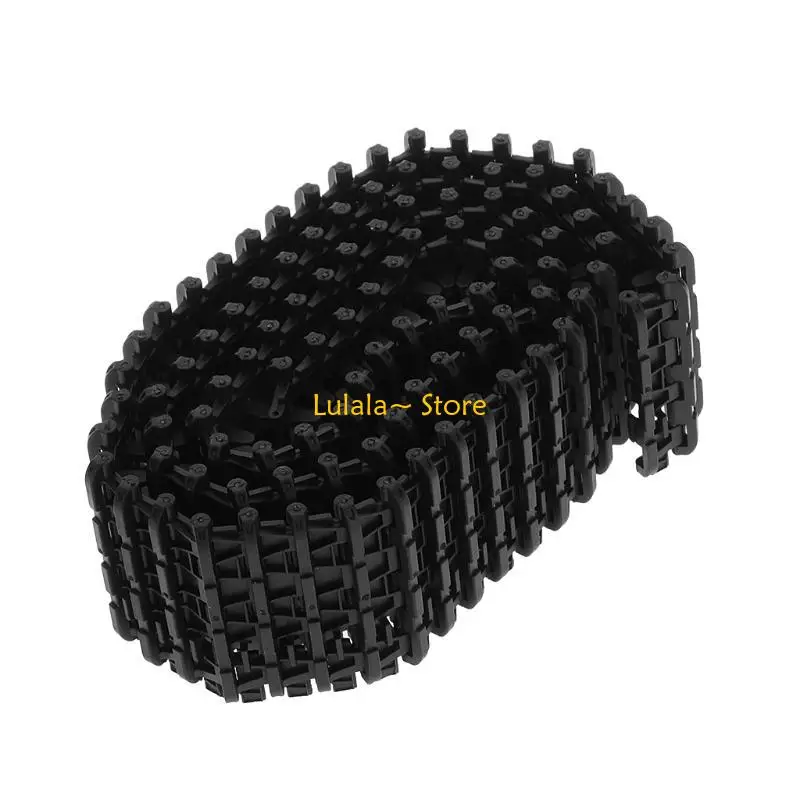 Y4QA para rueda Pedrail cadena para T100 T400 para tanque 1:16 DIY RC Toy