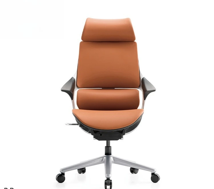 Boss office chair leather aluminum alloy frame office chair