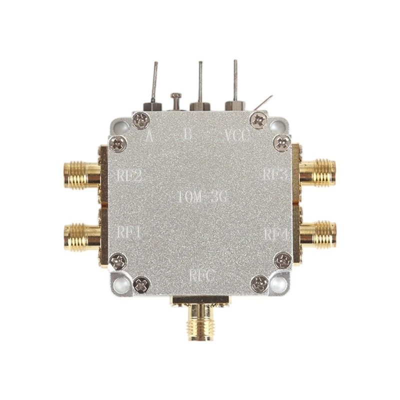 

Lab Test RF Divider Module, SMA 1 to 4 Power Splitter, 50 Ohm Distribution, 10MHz to 3GHz, Metal Housing for Clock and