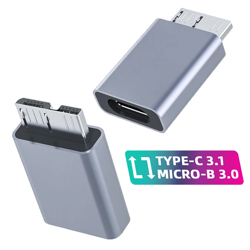 Micro B USB C Male To Micro B To Type C B USB 3.0 Adapter Type C C Female To Micro B For Mobile Phone Tablet Laptops Accessories