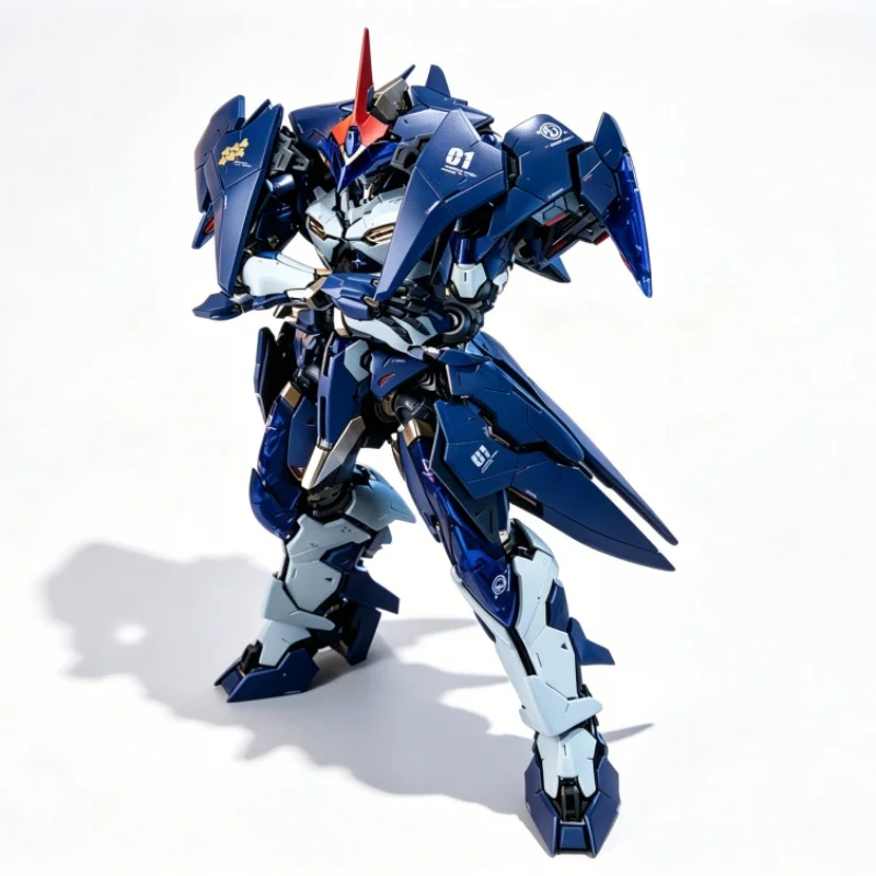 

Ling Yao Dragon Pattern Darts Agency Series 1/144 Assembly Model Alloy Skeleton Mecha Model National Trend Robot Collectible Model